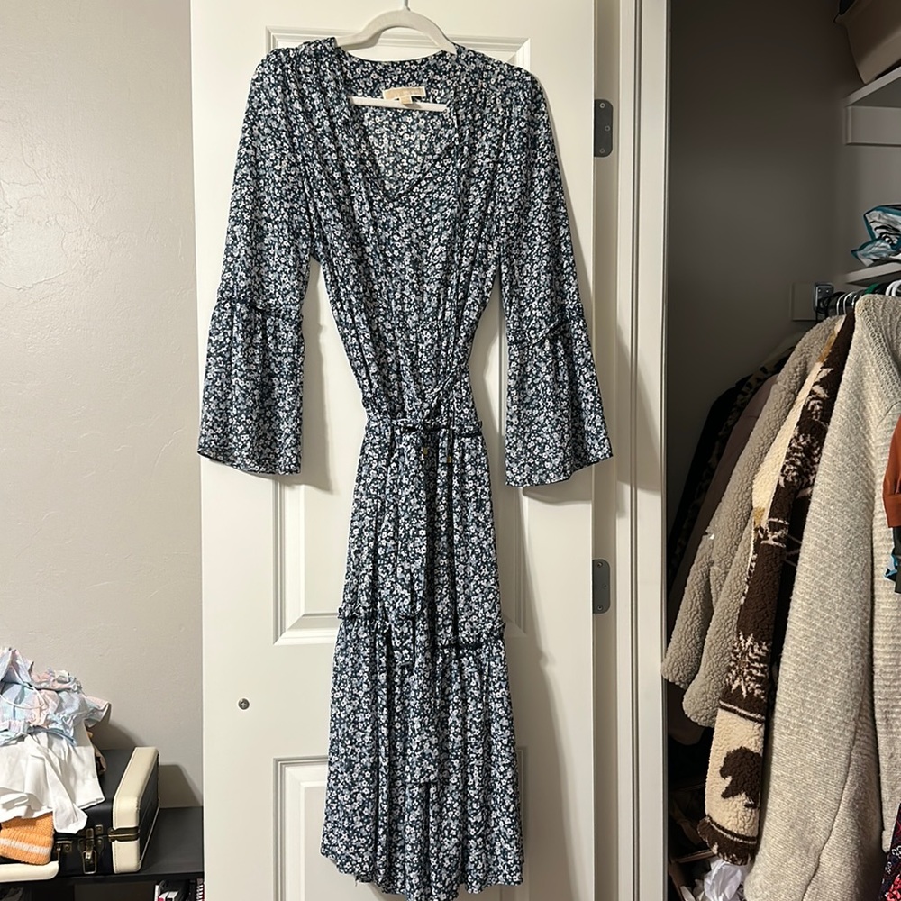 Floral midi dress